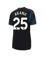 Manchester City Manuel Akanji #25 Kolmaspaita Naisten 2023-24 Lyhythihainen